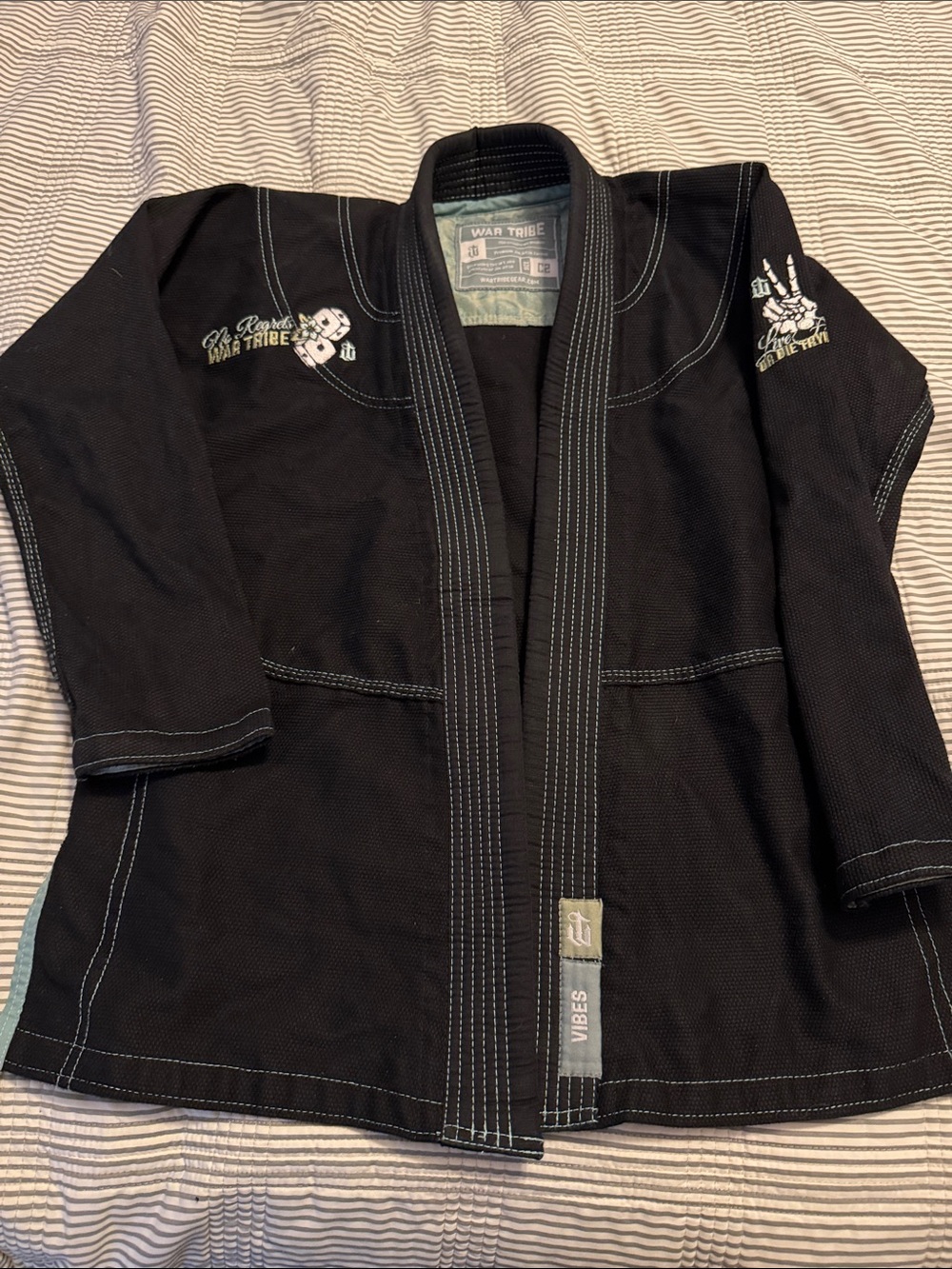 Black Jiu-Jitsu Gi Jacket